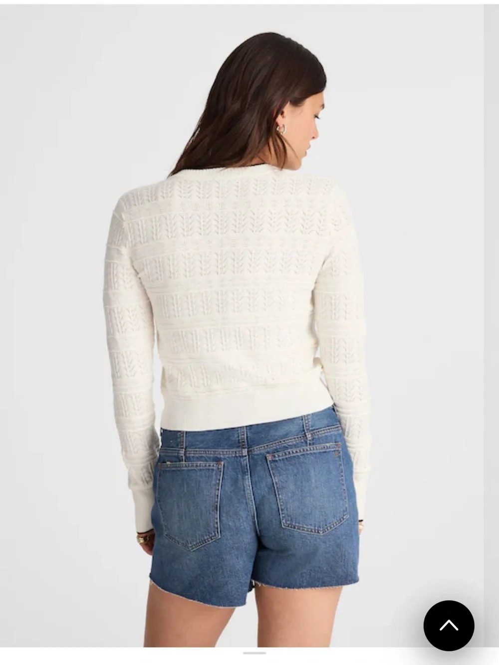 NWT Madewell Pointelle-Stitch Cardigan